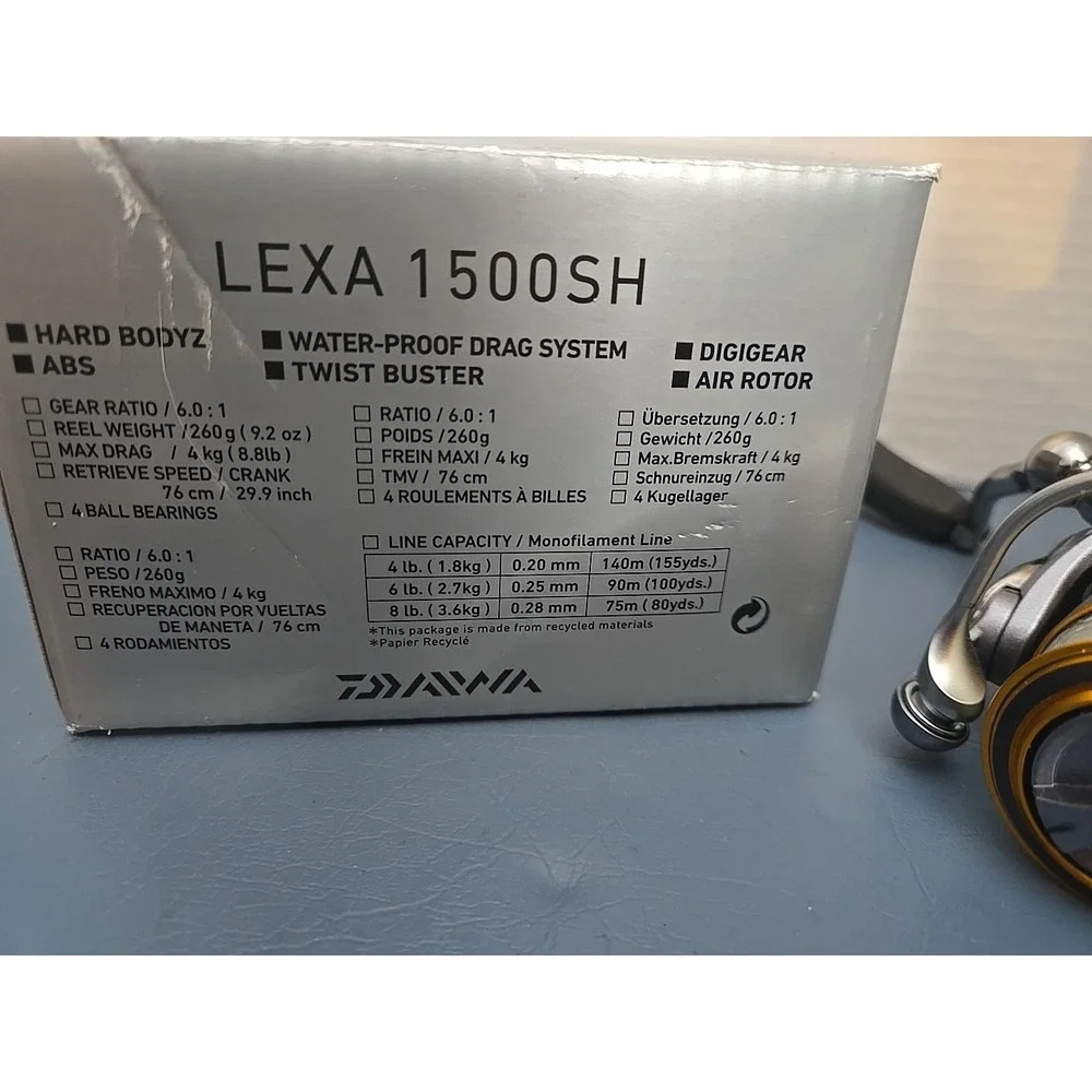 Daiwa Lexa‎ 1500SH New Aluminum Body